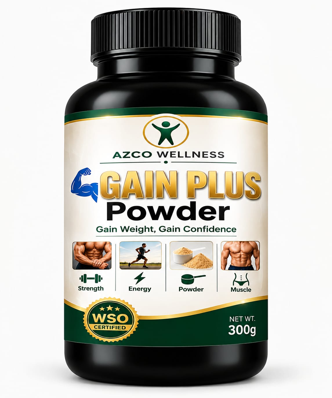 🟢 Gain Plus Powder