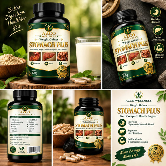 AZCO Wellness Stomach Plus Weight Gainer